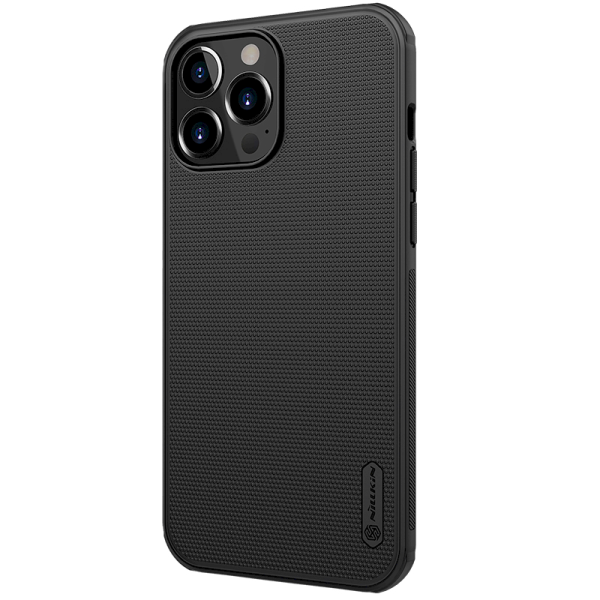 Обложка книги «Nillkin Super Frosted PRO Back Cover for iPhone 13 Pro Black (Without Logo Cutout)»