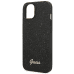 Дополнительное изображение книги «Guess PC|TPU Glitter Flakes Metal Logo Case for iPhone 14 Plus Black»