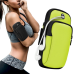 Running armband sports phone band case green