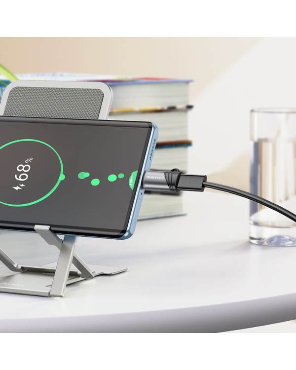 Дополнительное изображение книги «Borofone Adapter BV20 - Lightning female to Type C male - black»