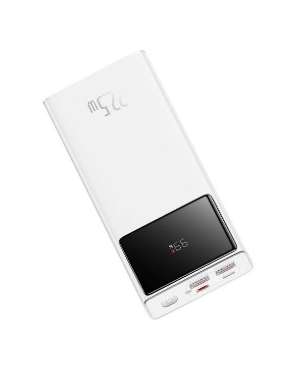 Powerbank Baseus Star-Lord 30000mAh, USB, USB-C, 22.5W (White)