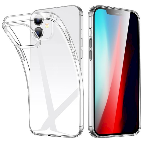 Fusion Ultra Back Case 2 mm Прочный Силиконовый чехол для Apple iPhone 12 Pro Max Прозрачный