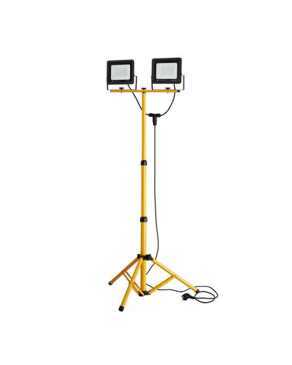 Рабочий светильник светодиодный 2х50Вт 4500К со штативом Forever Light