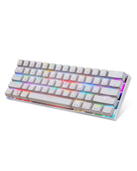 Wireless mechanical gaming keyboard Motospeed CK62 Bluetooth (white)