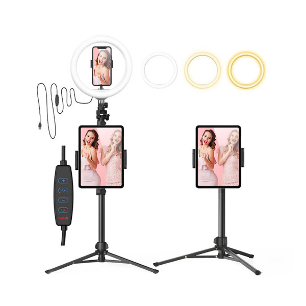 Selfie stick / tripod BlitzWolf BW-STB2 with LED ring