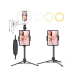 Selfie stick / tripod BlitzWolf BW-STB2 with LED ring