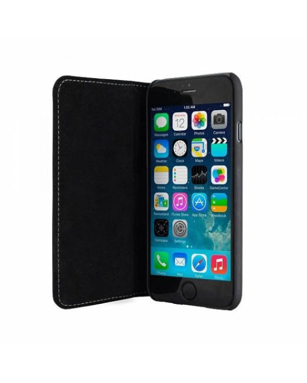 Bugatti BookCover Универсальный кожаный чехол для Apple iPhone 6 | 6S черный