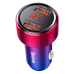 Автомобильное зарядное устройство Baseus Magic, 2 порта USB | QC 3.0 | 45 Вт красный + синий