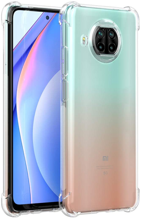 Fusion anti shock 0.5 mm силиконовый чехол для Xiaomi Mi 10T Lite 5G прозрачный