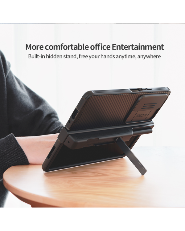 Дополнительное изображение книги «Nillkin CamShield PRO Slot+Stand Hard Case for Samsung Galaxy Z Fold 4 5G Black»