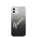 Обложка книги «GUHCP12SPCUGLSBK Guess PC/TPU Vintage Cover for iPhone 12 mini 5.4 Gradient Black»