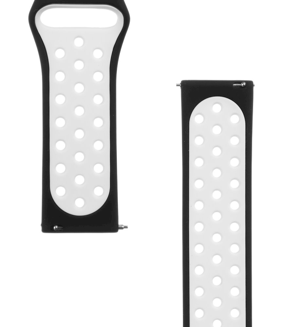 Обложка книги «Tactical 712 Double Silicone Band 22mm Black/White»