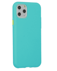 Fusion Solid Case Силиконовый чехол для Apple iPhone 12 / 12 Pro ментоловый