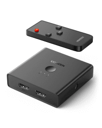 Ugreen HUB 2x HDMI (input) - 2x HDMI (output) splitter switcher 2.0 CEC 3D HDR 4K 60Hz (70689)