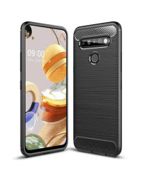 Fusion Trust Back Case Силиконовый чехол для LG K61 Черный