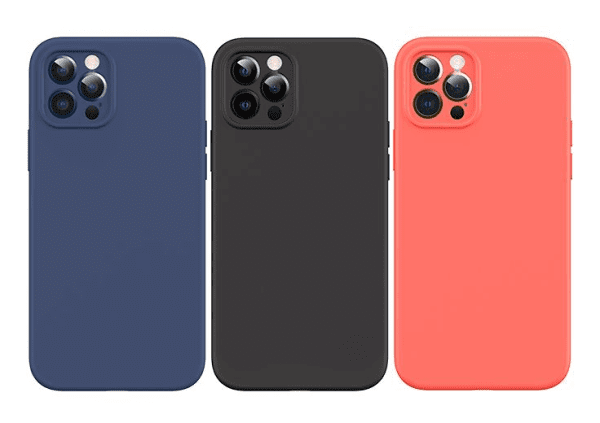 Обложка книги «USAMS US-BH728 Magnetic Liquid Silicon Cover for iPhone 12 Mini Black»