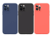 Обложка книги «USAMS US-BH728 Magnetic Liquid Silicon Cover for iPhone 12 Mini Black»
