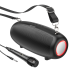 Портативная Bluetooth колонка Borofone BP13 Dazzling с микрофоном черная