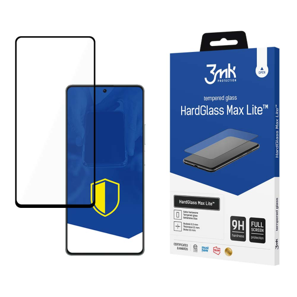 Обложка книги «Poco F5 Pro - 3mk HardGlass Max Lite™ screen protector»