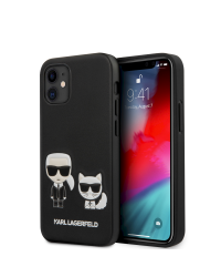 KLHCP12SPCUSKCBK Karl Lagerfeld PU Karl &Choupette Cover for iPhone 12 mini 5.4 Black