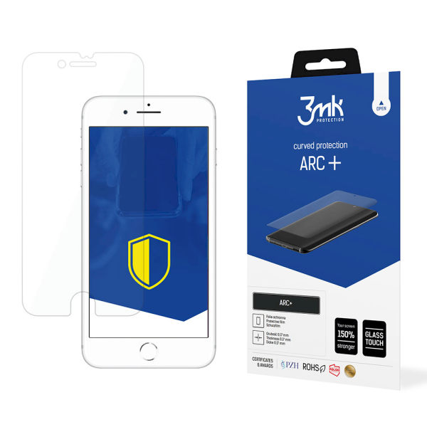 Обложка книги «Apple iPhone 8 - 3mk ARC+ screen protector»