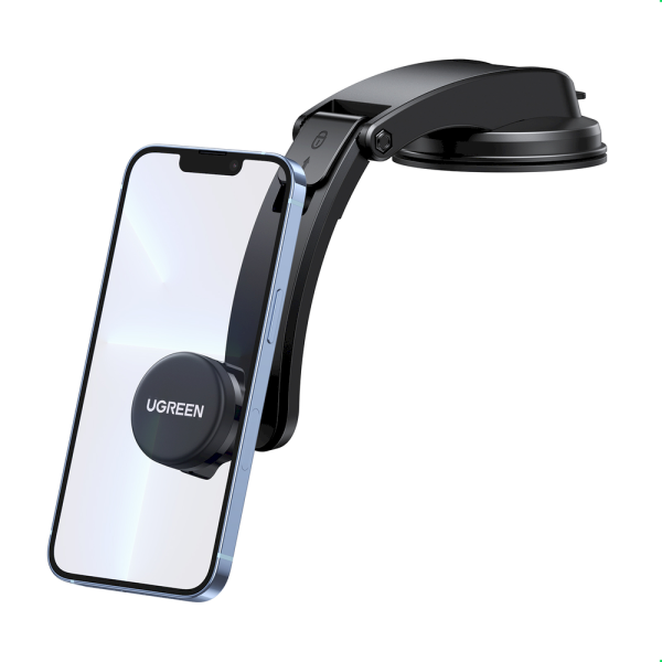 Обложка книги «Ugreen magnetic suction cup car phone holder for cockpit black (LP360)»
