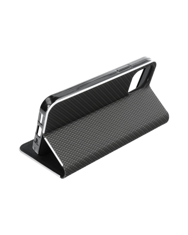 Fusion Luna Carbon Book Case Книжка чехол для Samsung A356 Galaxy A35 5G черный