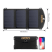 Дополнительное изображение книги «Choetech Foldable Solar Charger 19W 2x USB 2,4A black (SC001)»