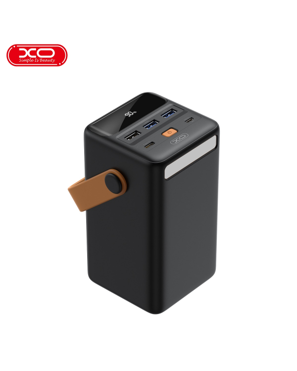 XO Power bank PR168 50000mAh QC22,5W - PD 20W black