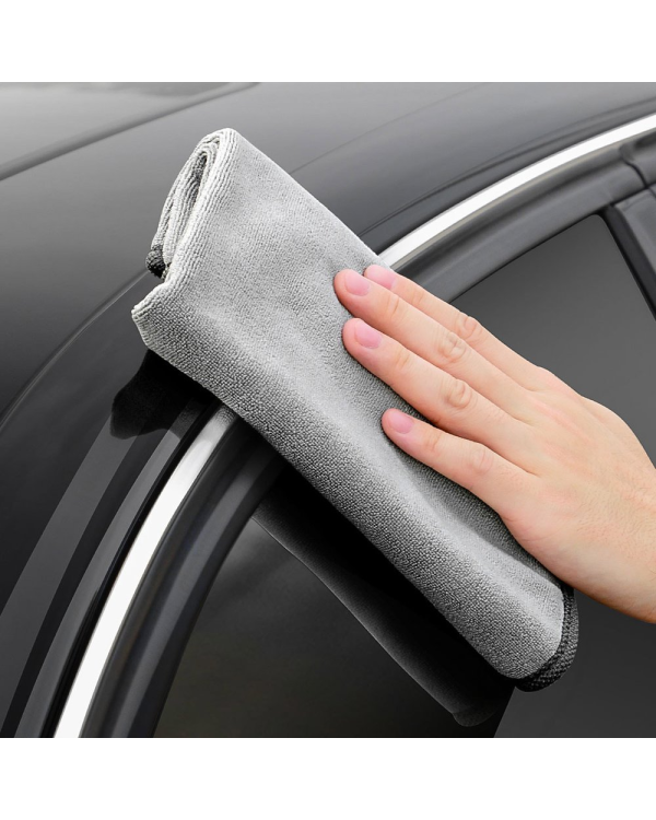 Baseus 2 x Microfiber Car Drying Towel Microfiber 40cm x 40cm Gray (CRXCMJ-0G)