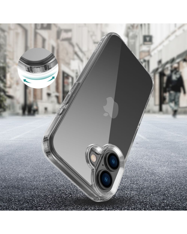 TECH-PROTECT FLEXAIR HYBRID IPHONE 16 CLEAR