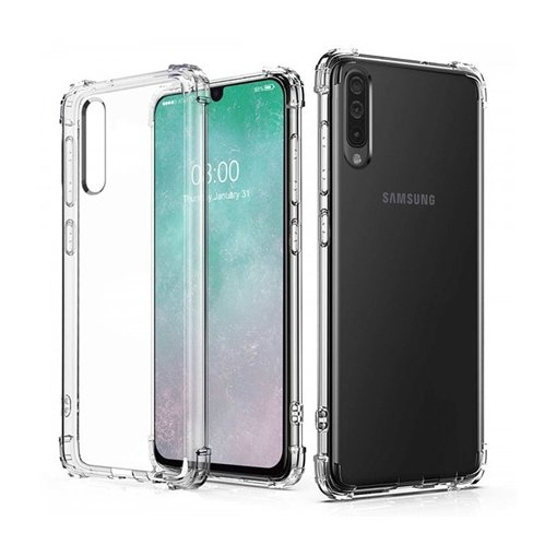 Fusion Anti Shock 0.5 mm Силиконовый чехол для Samsung A715 Galaxy A71 Прозрачный