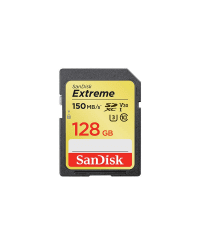 Karta pamięci SanDisk Extreme SDXC 128GB 150/70 MB/s V30 UHS-I U3 (SDSDXV5-128G-GNCIN)