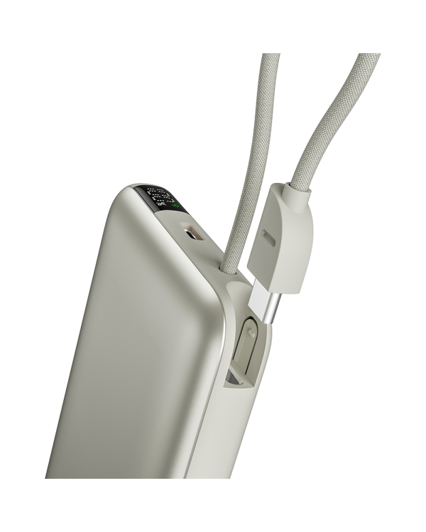 PowerBank Bazic Fusion Mag 10000mAh MagSafe Cable USB-C серый