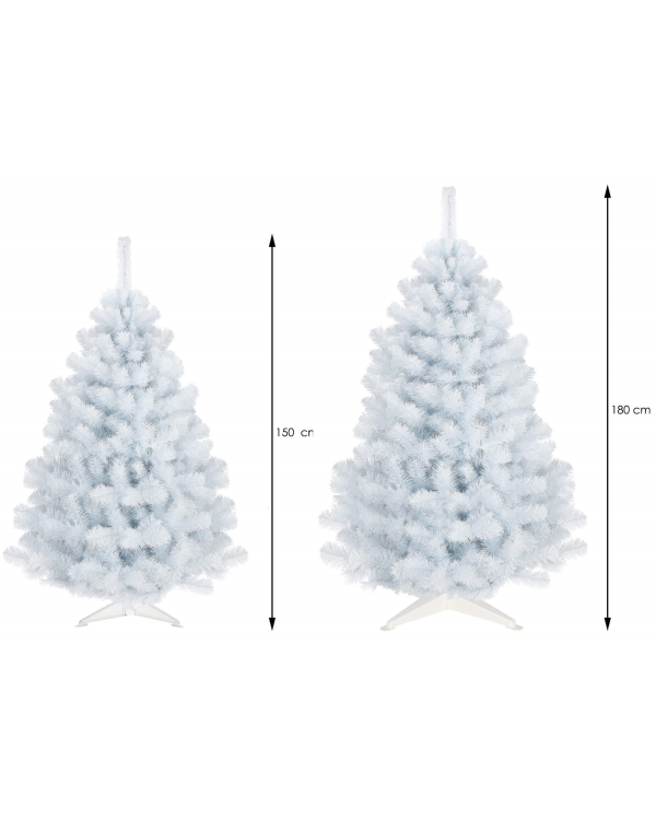 CT0050 ИСКУССТВЕННАЯ РОЖДЕСТВЕНСКАЯ ЕЛЬ БЕЛАЯ 150 СМ