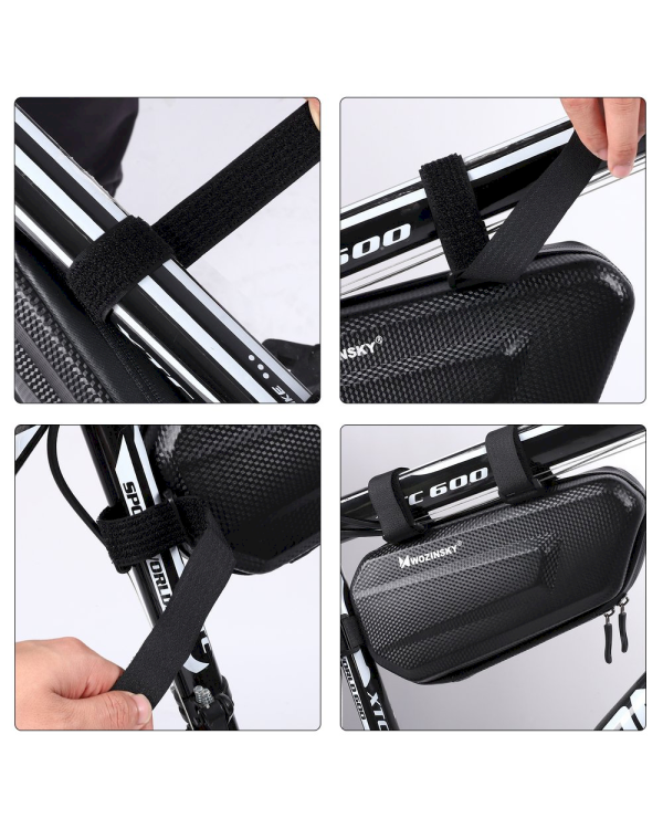 Дополнительное изображение книги «Wozinsky bicycle bag for the bicycle frame 1.5 L black (WBB10BK)»
