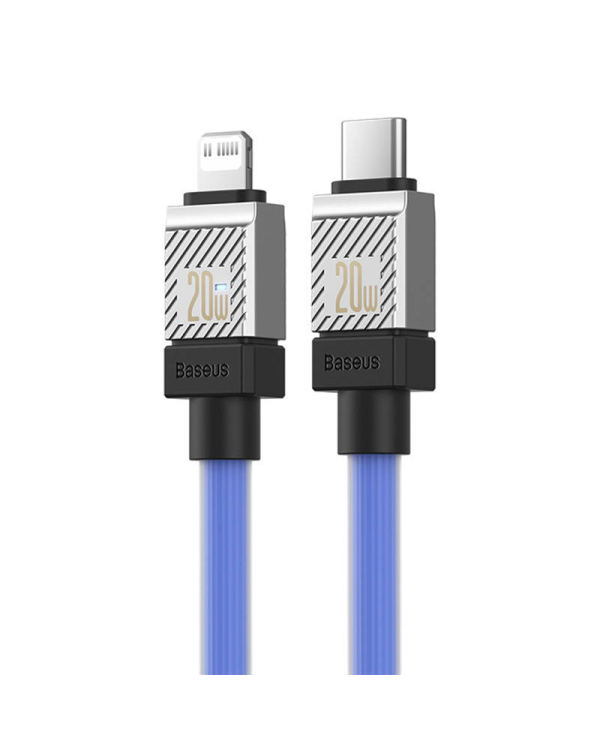 Кабель быстрой зарядки Baseus USB-C to Coolplay Series 1 м, 20 Вт (фиолетовый)