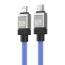 Кабель быстрой зарядки Baseus USB-C to Coolplay Series 1 м, 20 Вт (фиолетовый)