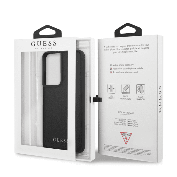 Обложка книги «GUHCS21LIGLBK Guess Iridescent Cover for Samsung Galaxy S21 Ultra Black»