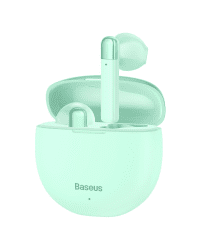 Wireless headphones Baseus Encok W2, Bluetooth 5.0 (mint)