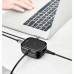 Baseus 6in1 USB Type C Multifunctional HUB, memory card reader, network adapter (USB 3.0, RJ45, HDMI, SD, micro SD) Power Delivery 60 W white (CAHUB-AU02)