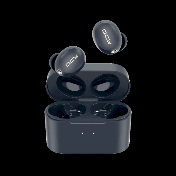QCY HT01 TWS Wireless Earphones Bluetooth V5.0 (dark blue)