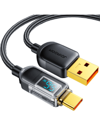 Joyroom USB кабель - USB C 66W для быстрой зарядки и передачи данных 1,2 м черный (S-AC066A4)