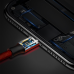 Кабель Baseus Yiven USB - Lightning 1,2 м 2A красный