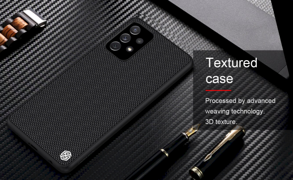 Обложка книги «Nillkin Textured Hard Case for Samsung Galaxy A72 Black»