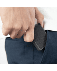 UNIQ Ład. siec. Votre Slim Duo 20W USB-C + USB-A czarny/charcoal black