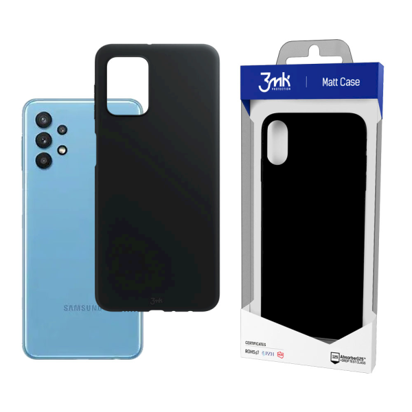 Обложка книги «Samsung Galaxy M32 5G - 3mk Matt Case black»