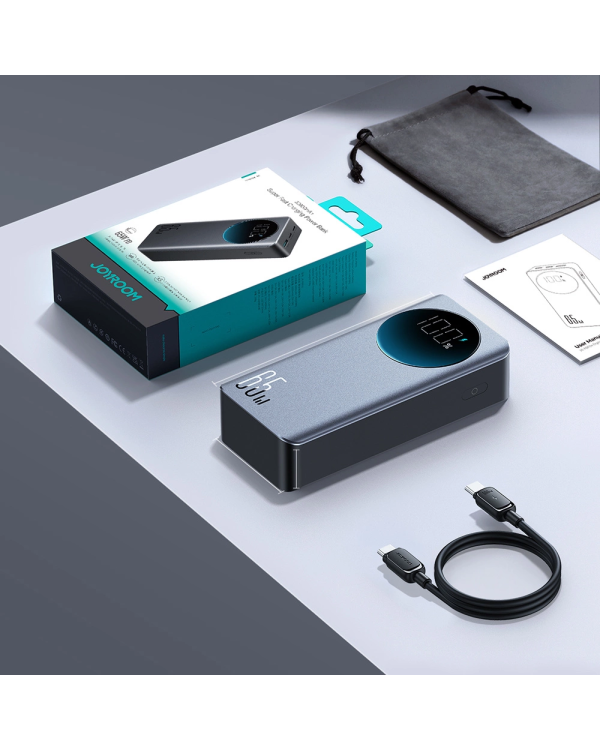 Дополнительное изображение книги «Joyroom 30000mAh 65W power bank с цифровым дисплеем (JR-PBF05) - черный»
