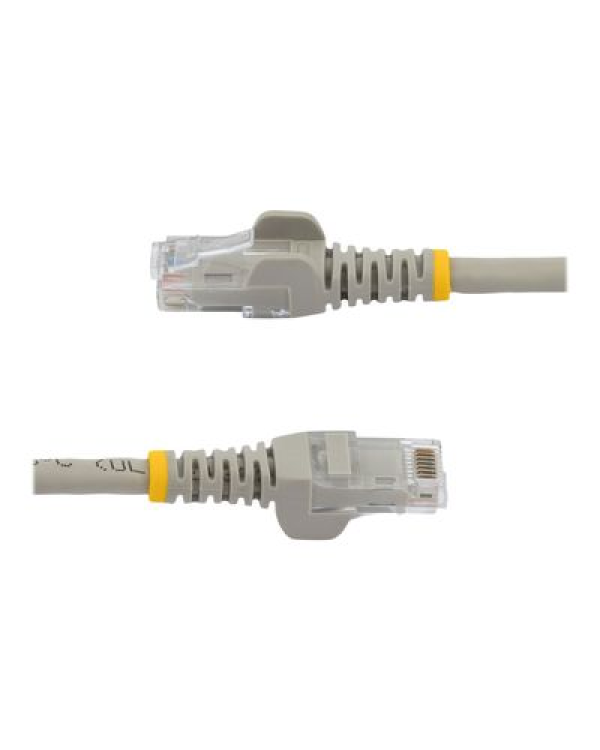 StarTech.com 50cm CAT6 Ethernet Cable - Grey Snagless Gigabit CAT 6 Wire - 100W PoE RJ45 UTP 650MHz Category 6 Network Patch Cord UL|TIA (N6PATC50CMGR) - patch cable - 50 cm - gray