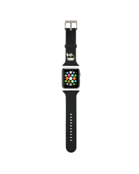 Karl Lagerfeld Karl Head Watch Strap for Apple Watch 42/44mm Black